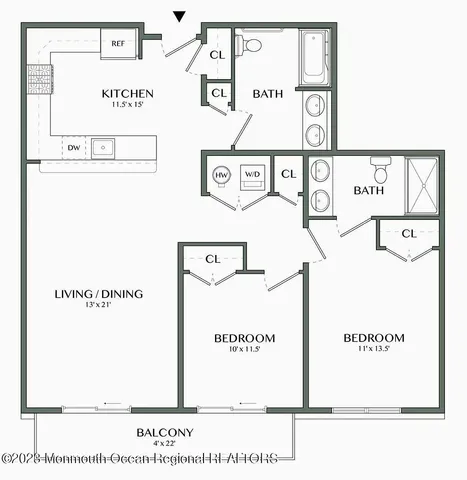 $3,450 | 6461 US-9 North, Unit #312, Howell, NJ 07731