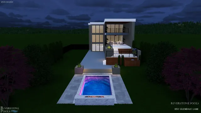 a view of a entryway front of house