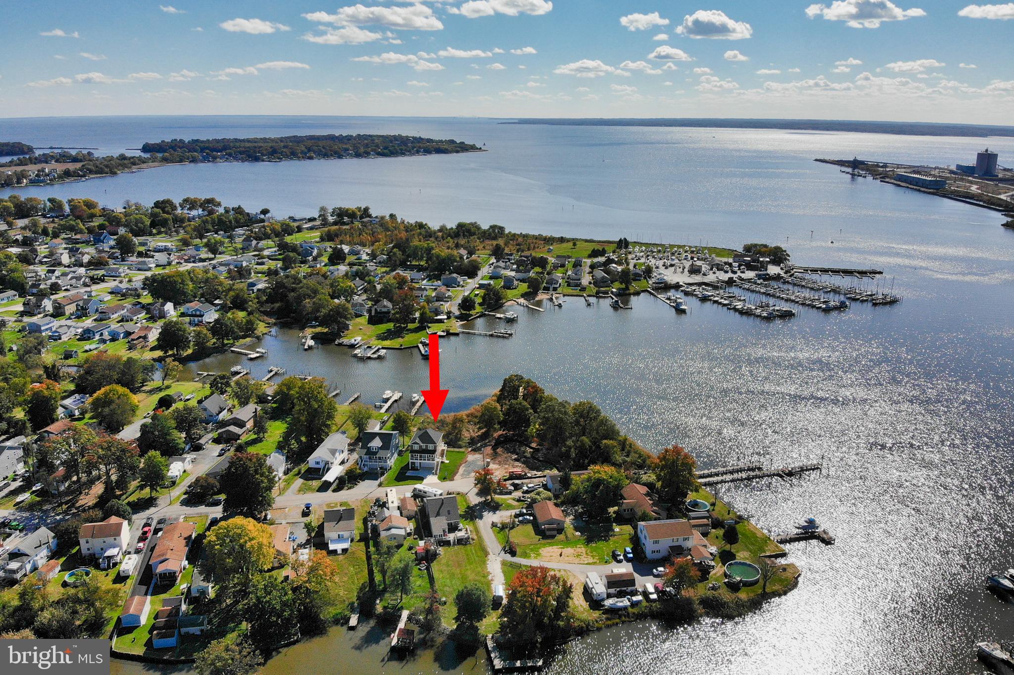 7309 Geise Avenue Sparrows Point, MD 21219 - Photo 3 of 48 Aerial 2