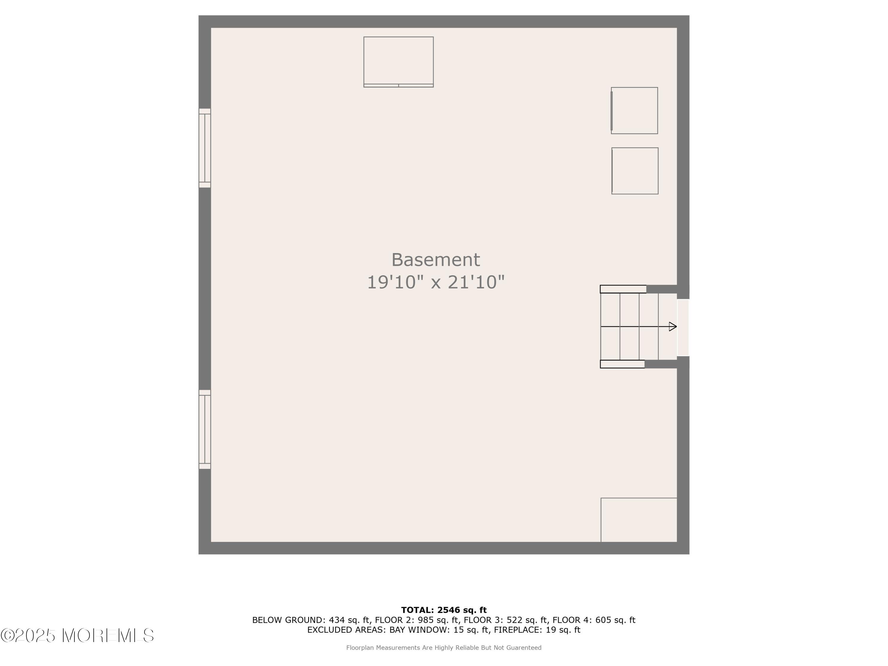 14 North Longview Road Howell, NJ 07731 - Photo 73 of 73 Floorplan Basement