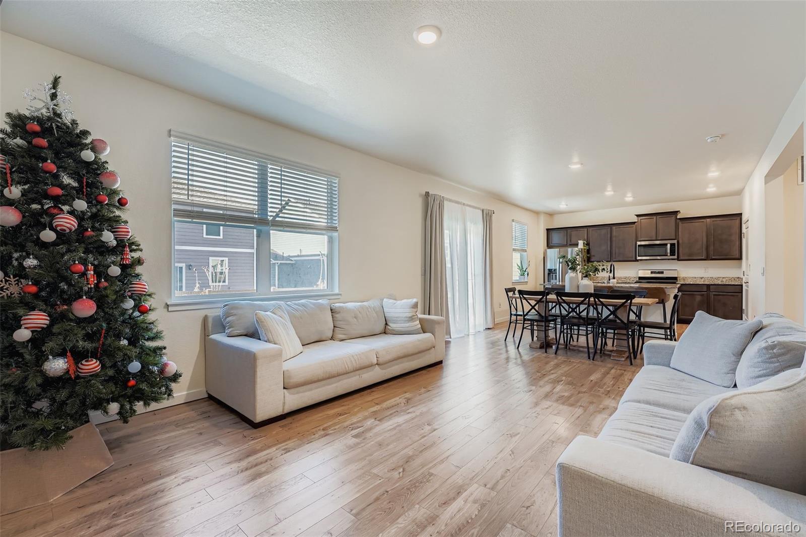 195 Yellowtail Street Bennett, CO 80102 - Photo 4 of 31 a living room with furniture window and potted plant