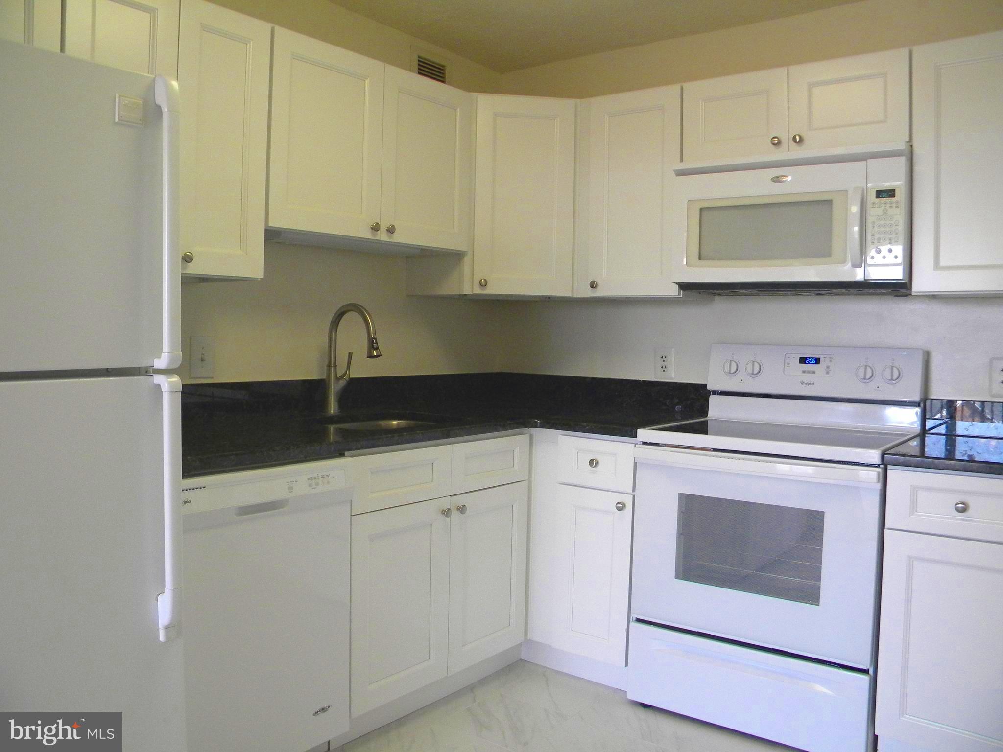 6800 Fleetwood Road, Unit 421 McLean, VA 22101 - Photo 10 of 24 Kitchen with new cabinets, appliances, granite