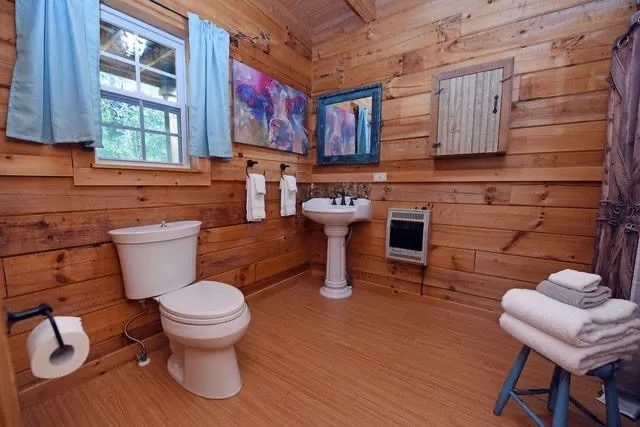 a room with table and chairs