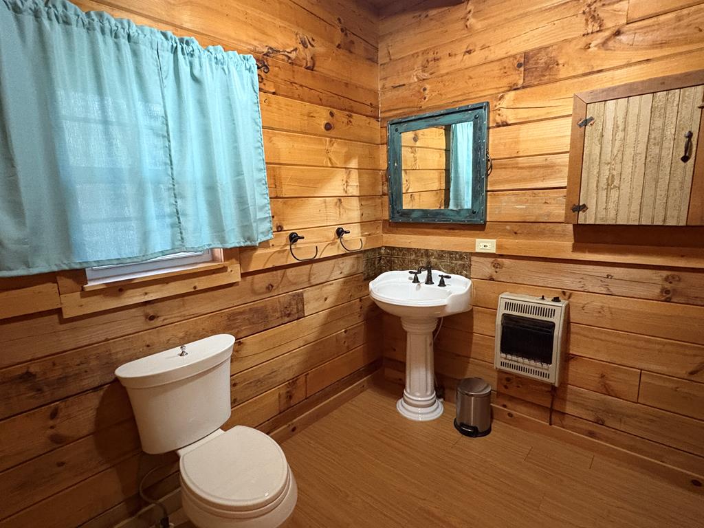 360 Johnson Cove Road Copperhill, TN 37317 - Photo 52 of 56 a bathroom with a sink toilet and window
