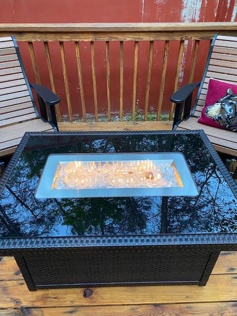 360 Johnson Cove Road Copperhill, TN 37317 - Photo 9 of 56 a view of a balcony with a swimming pool