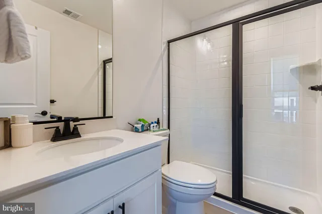 a view of a bedroom with closet area