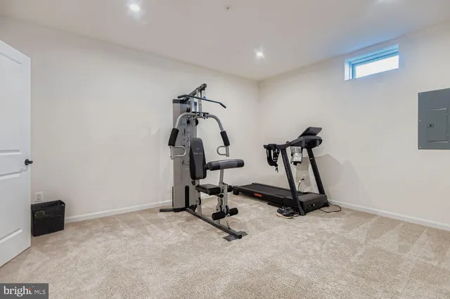 a view of empty room