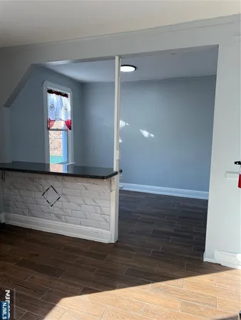 a view of wooden floor