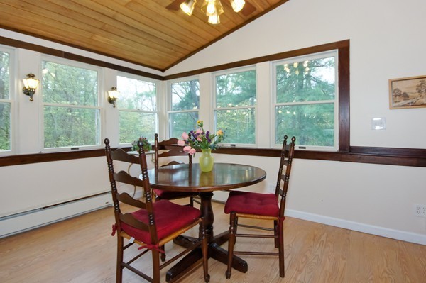 16 Depot Road Boxborough, MA 01719 - Photo 6 of 28 a view of a dining room with furniture and window