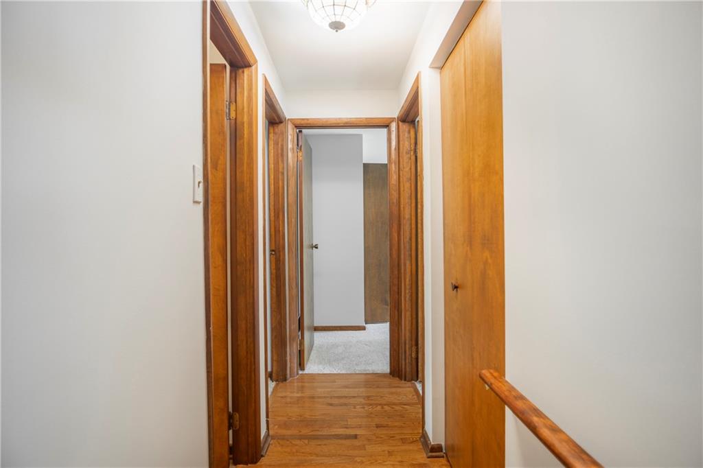 110 Lovi Road Baden, PA 15005 - Photo 18 of 33 a view of a hallway with wooden floor