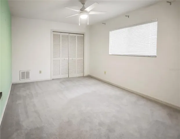 a view of a room with an entryway