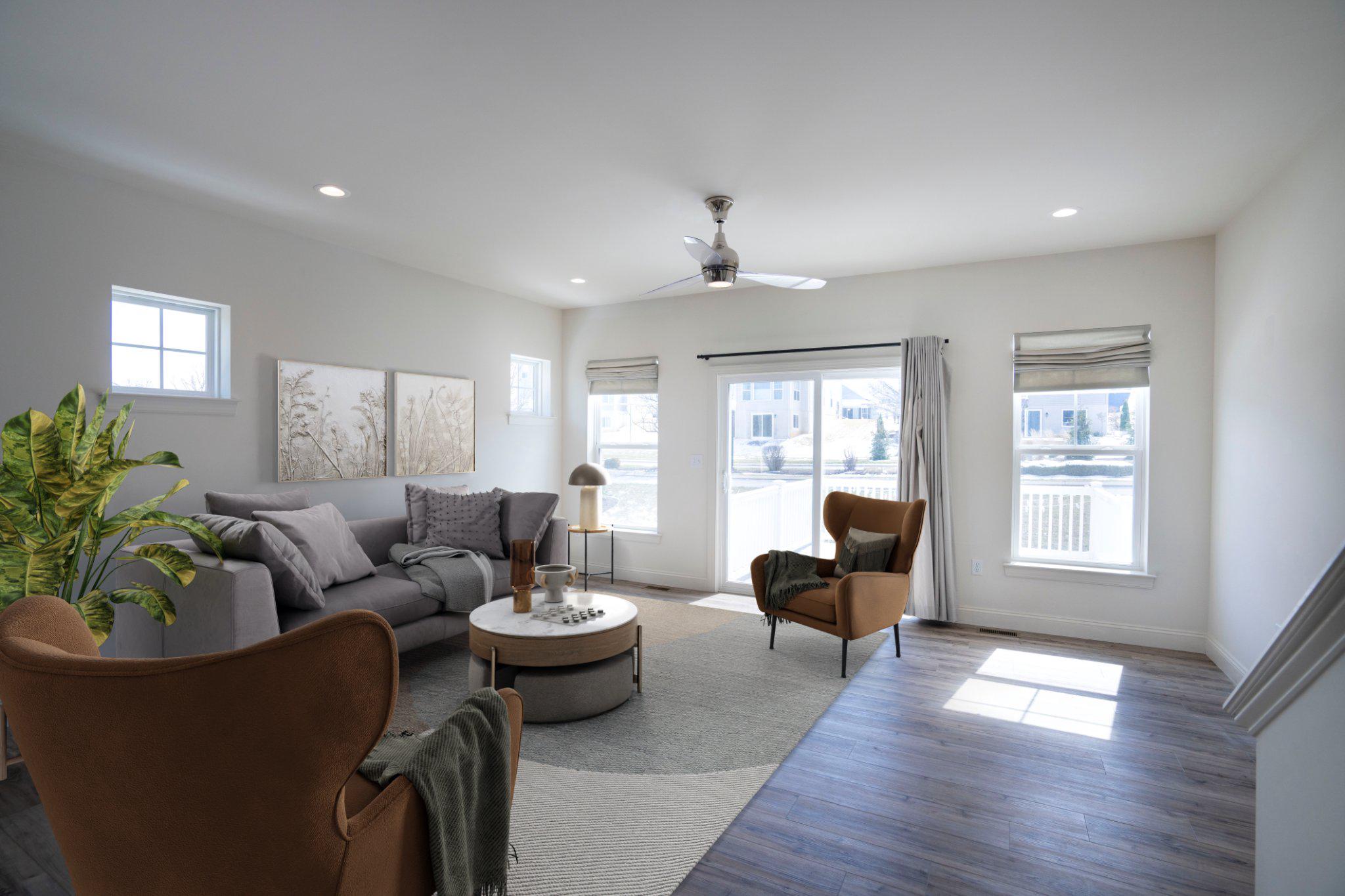 453 Fawn Valley Road State College, PA 16803 - Photo 12 of 51 Living room with virtual staging