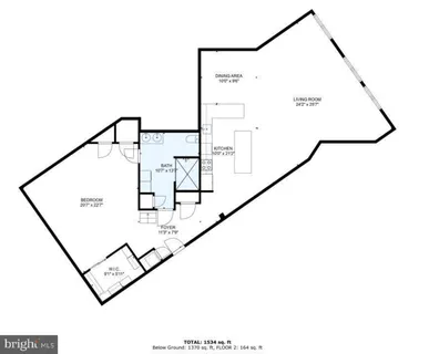 a picture of a room with a floor plan