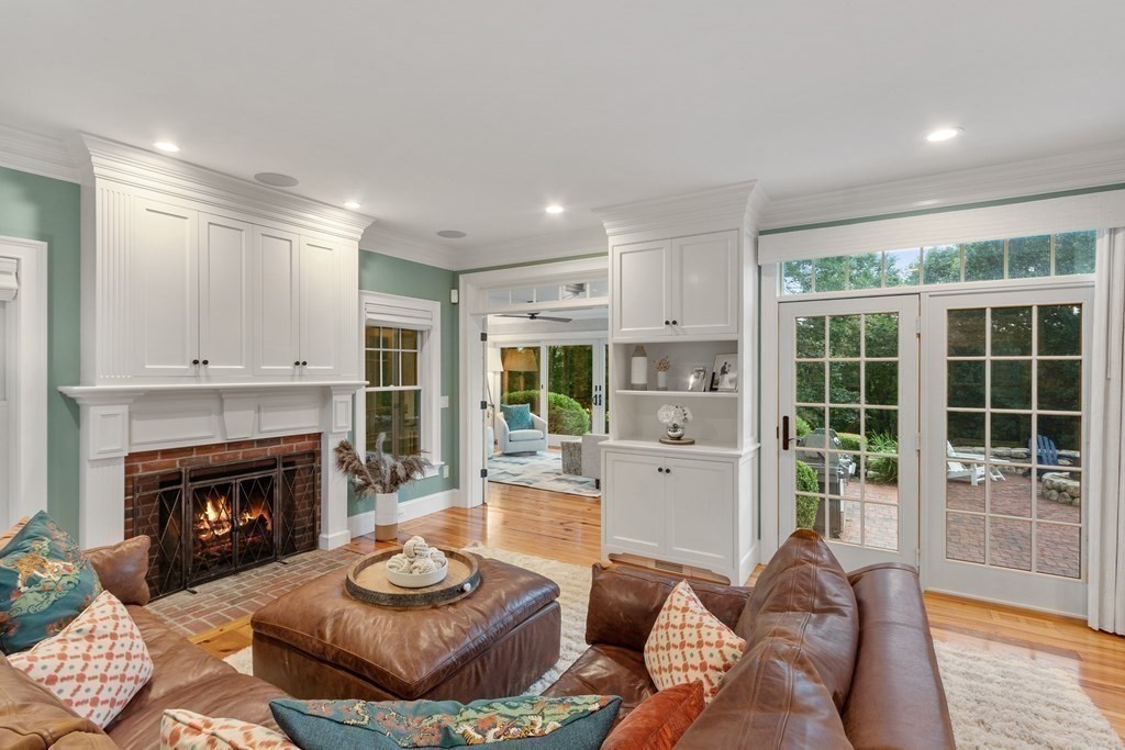 95 Westford Road Concord, MA 01742 - Photo 12 of 42 a living room with furniture and a fireplace