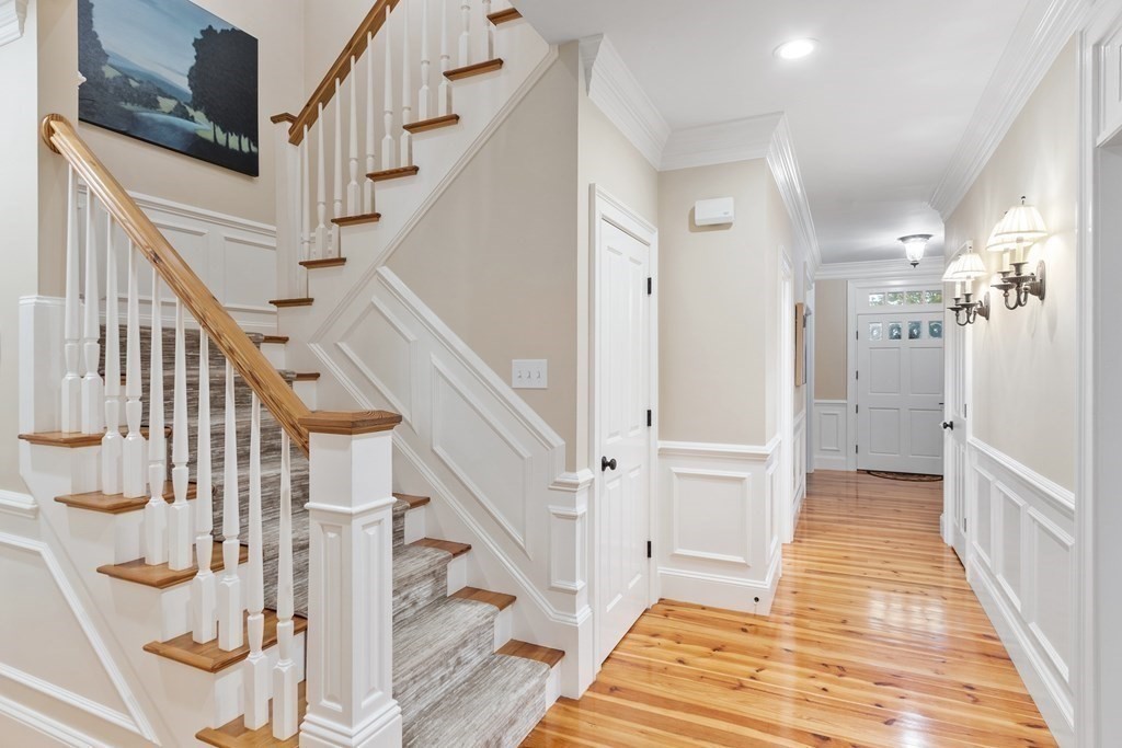 95 Westford Road Concord, MA 01742 - Photo 20 of 42 a view of entryway and hall with wooden floor