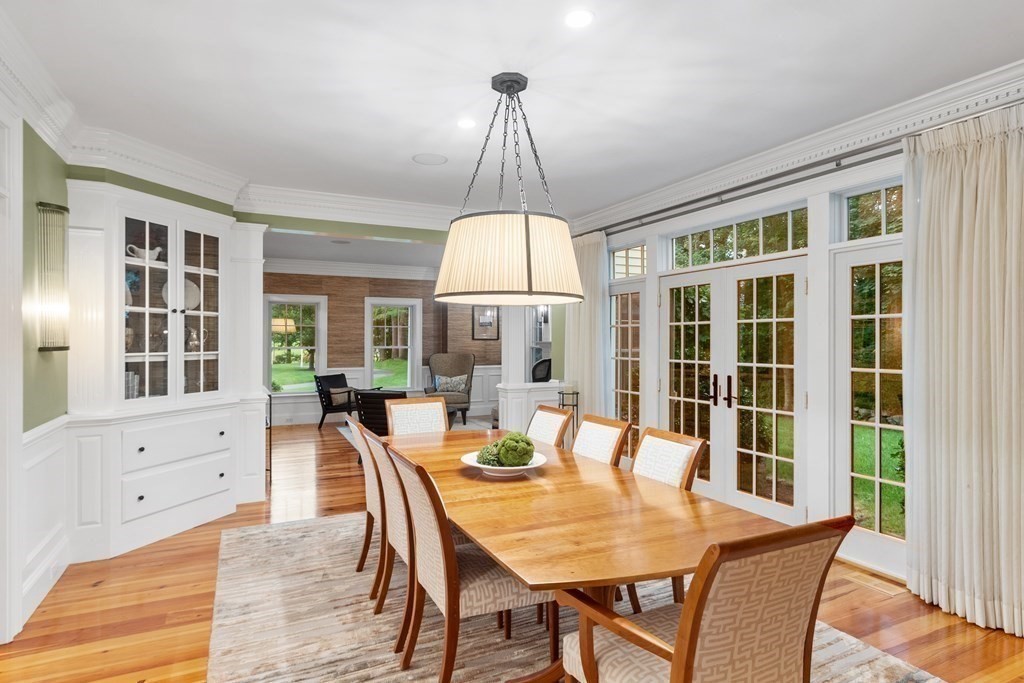 95 Westford Road Concord, MA 01742 - Photo 7 of 42 a dining room with furniture window and wooden floor