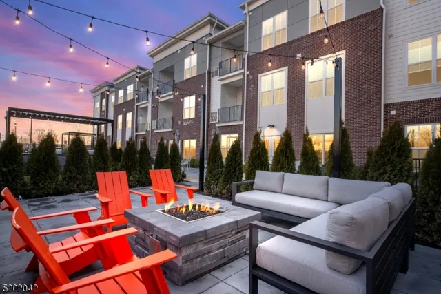 a outdoor space with patio lots of furniture