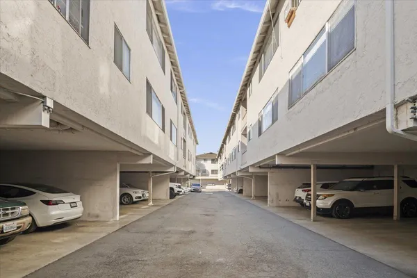 a view of car parking