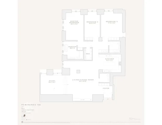 $4,250,000 | 49 Chambers Street, Unit 5G | TriBeCa