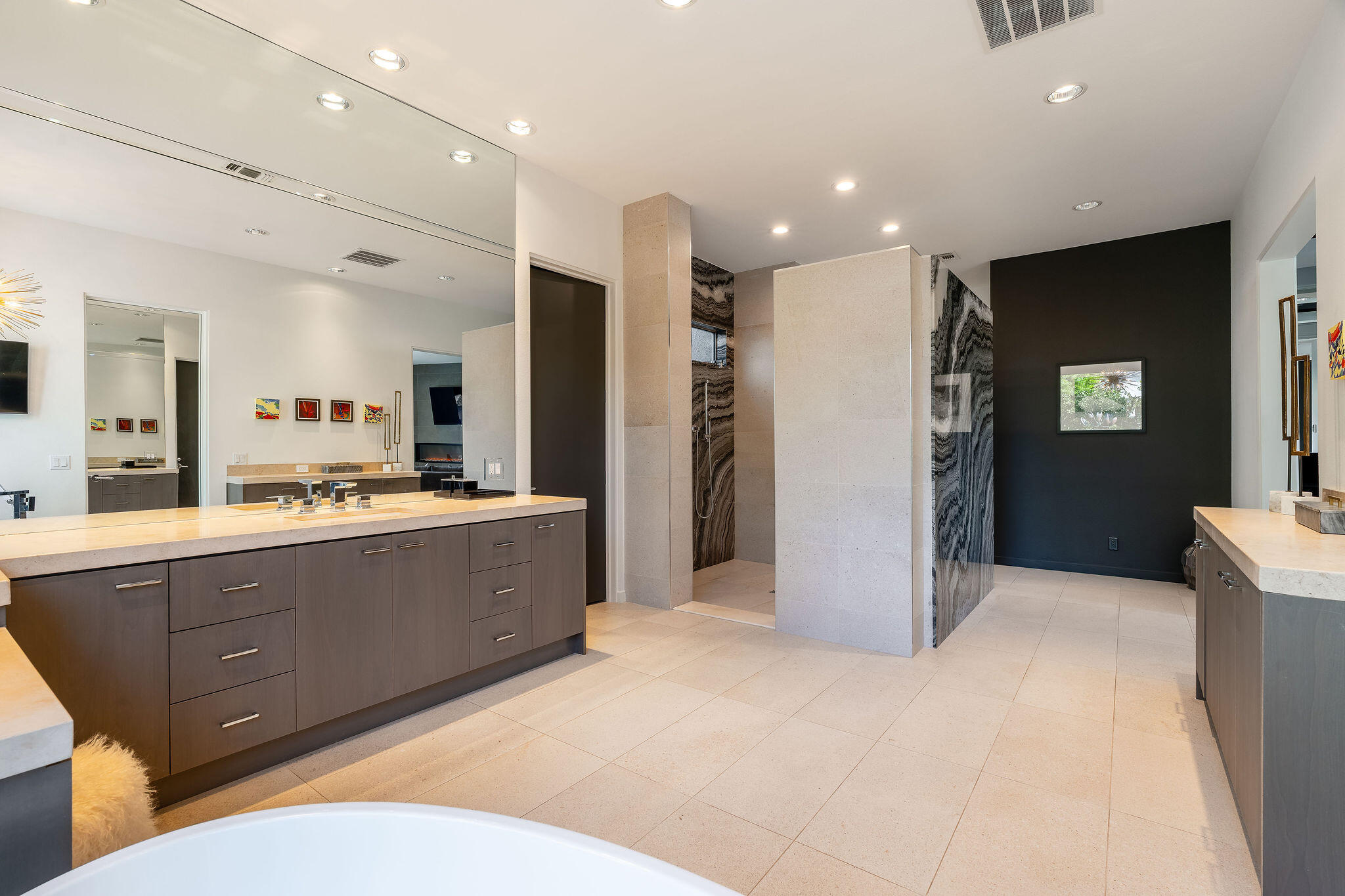 108 Waterford Circle Rancho Mirage, CA 92270 - Photo 24 of 41 a large room with a large window and stainless steel appliances