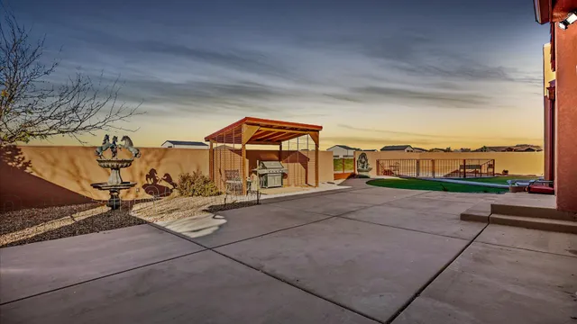 a view of a house with a outdoor space
