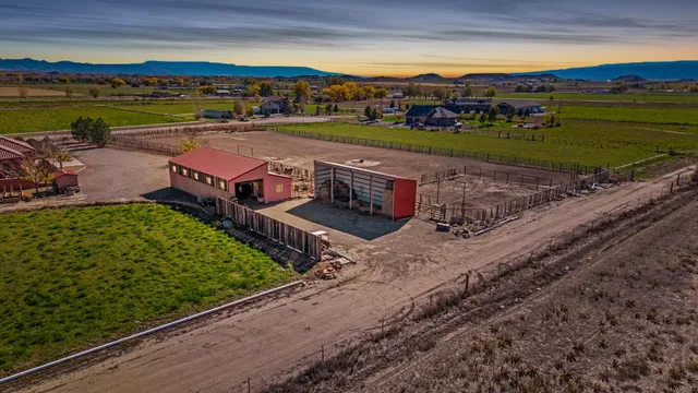a view of a swimming pool with a lake view