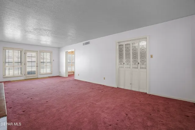 a view of livingroom with natural light
