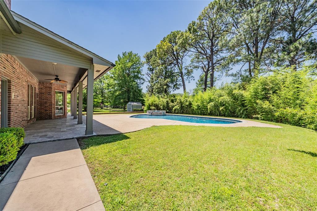 1200 Mount Gilead Road Keller, TX 76262 - Photo 34 of 38 a view of pool with lawn chairs and plants