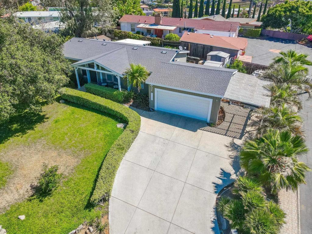 224 Astro Court Vista, CA 92083 - Photo 2 of 47 an aerial view of a house with garden space and street view