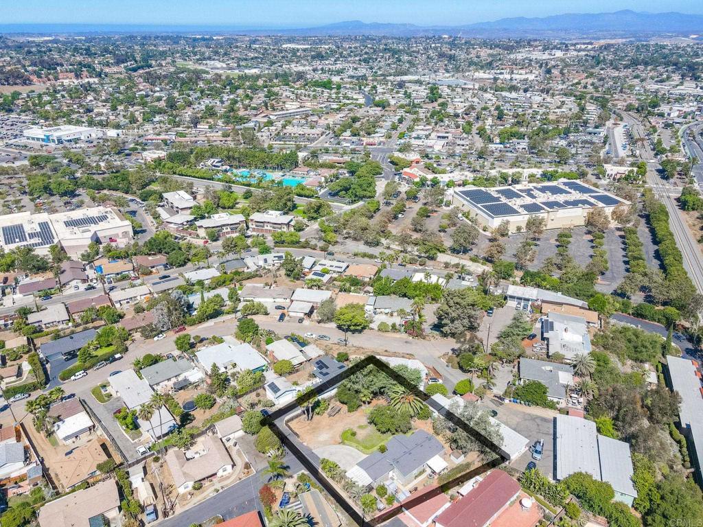 224 Astro Court Vista, CA 92083 - Photo 8 of 47 an aerial view of residential building with parking space