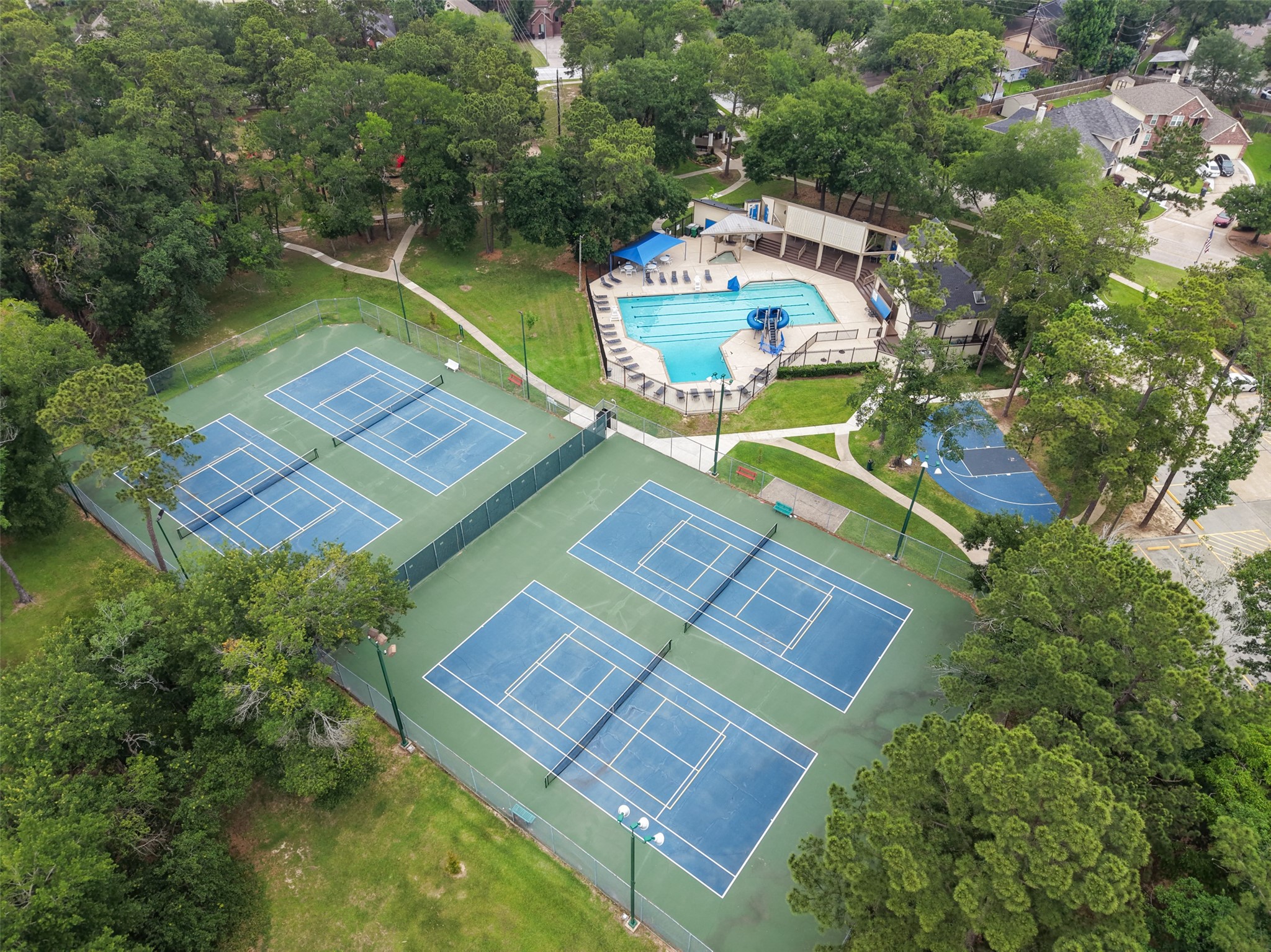 19718 Teller Boulevard Spring, TX 77388 - Photo 45 of 47 an aerial view of a house