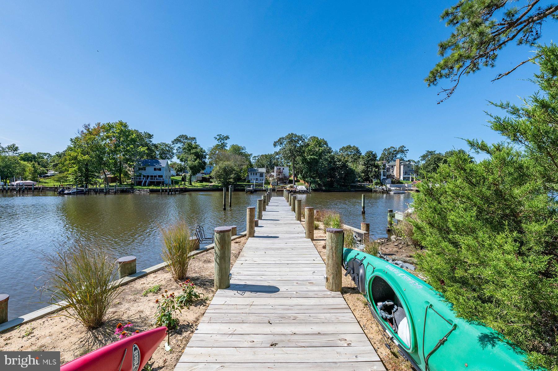 7736 West Shore Road Pasadena, MD 21122 - Photo 3 of 36 Brand new private pier has 4 ft water depth