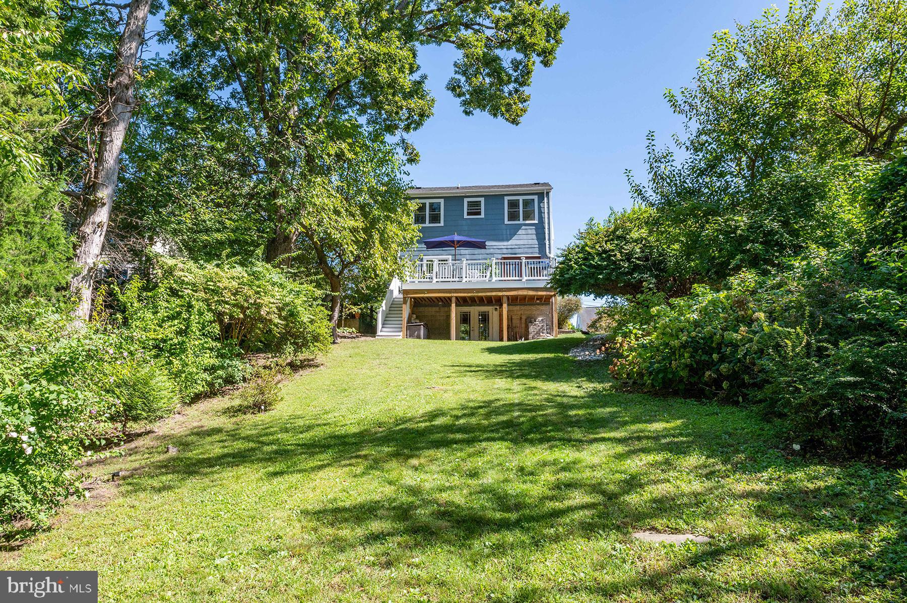 7736 West Shore Road Pasadena, MD 21122 - Photo 32 of 36 Gently sloping yard to the water