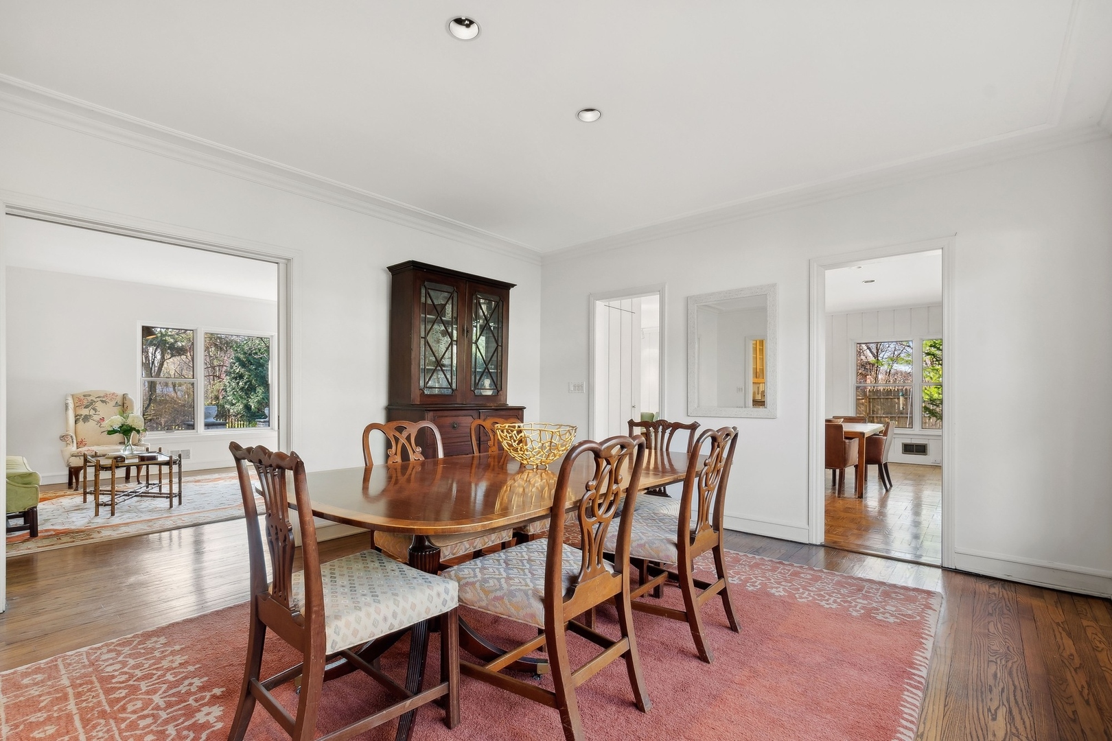 618 Ridge Road Winnetka, IL 60093 - Photo 13 of 29 a dining room with furniture and wooden floor