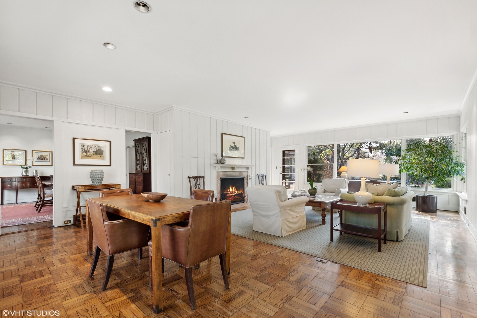 618 Ridge Road Winnetka, IL 60093 - Photo 10 of 29 a living room with furniture and a large window
