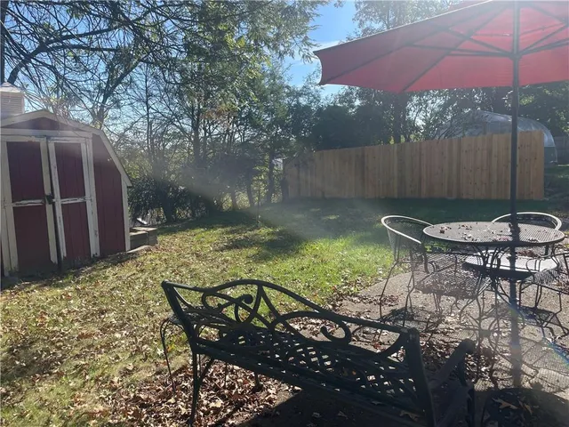 a view of a volley ball court