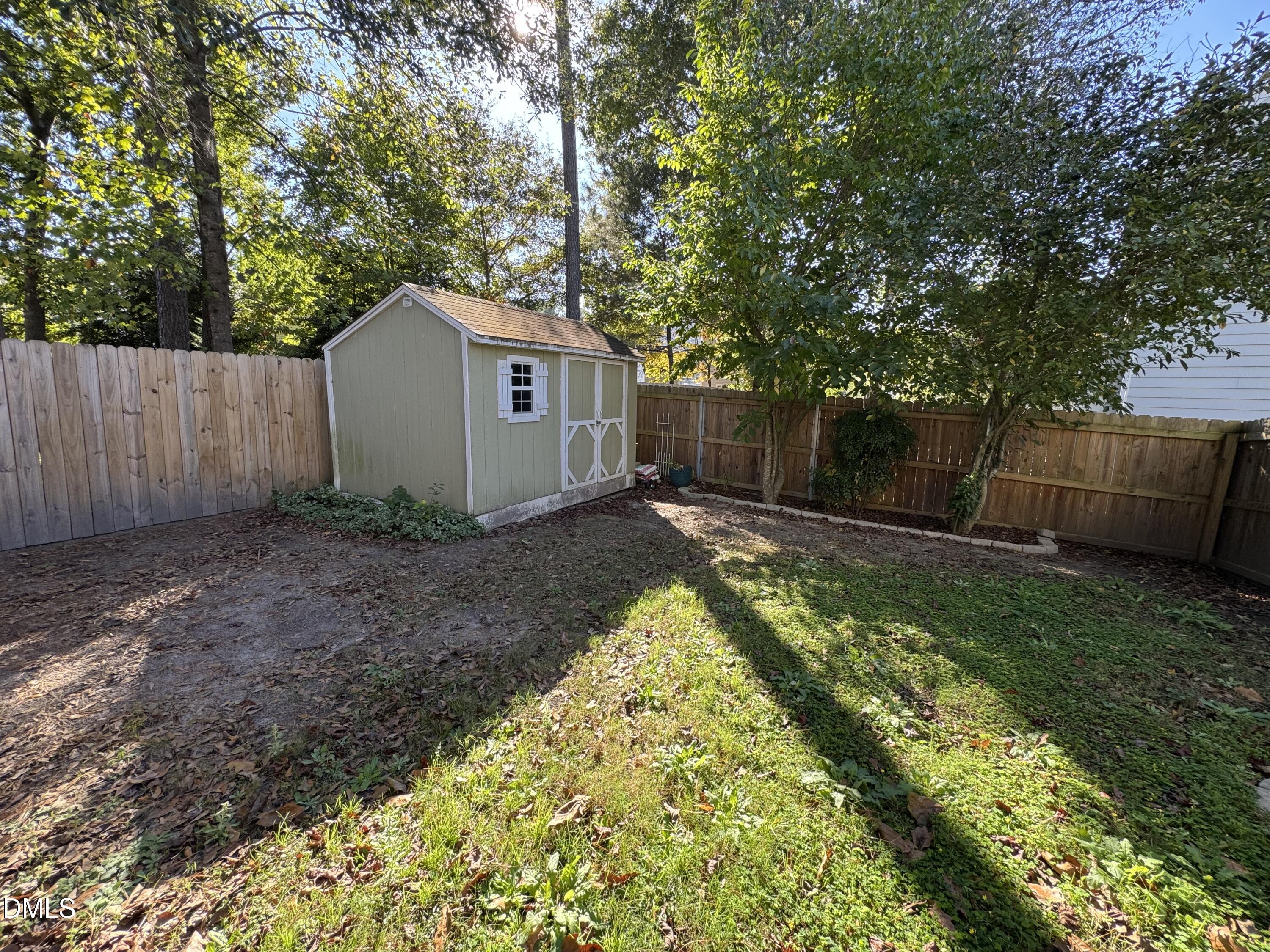 4008 Landover Lane Raleigh, NC 27616 - Photo 5 of 19 a view of backyard with green space
