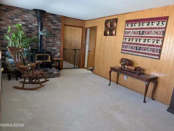 a view of a livingroom with furniture and a couch