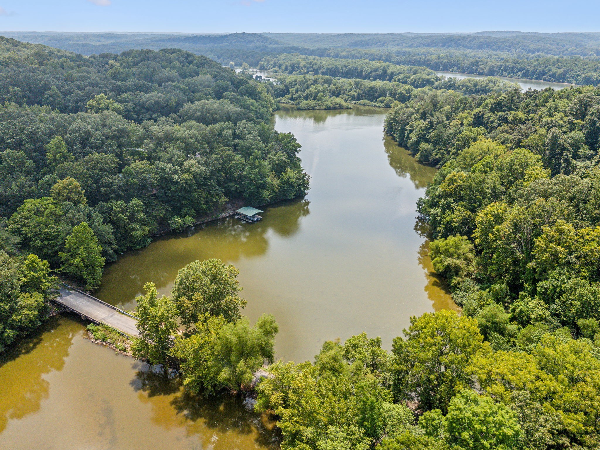 111 Mud Hill Road Dover, TN 37058 - Photo 61 of 62 a view of a lake with a mountain view