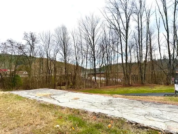 a view of swimming pool with a backyard