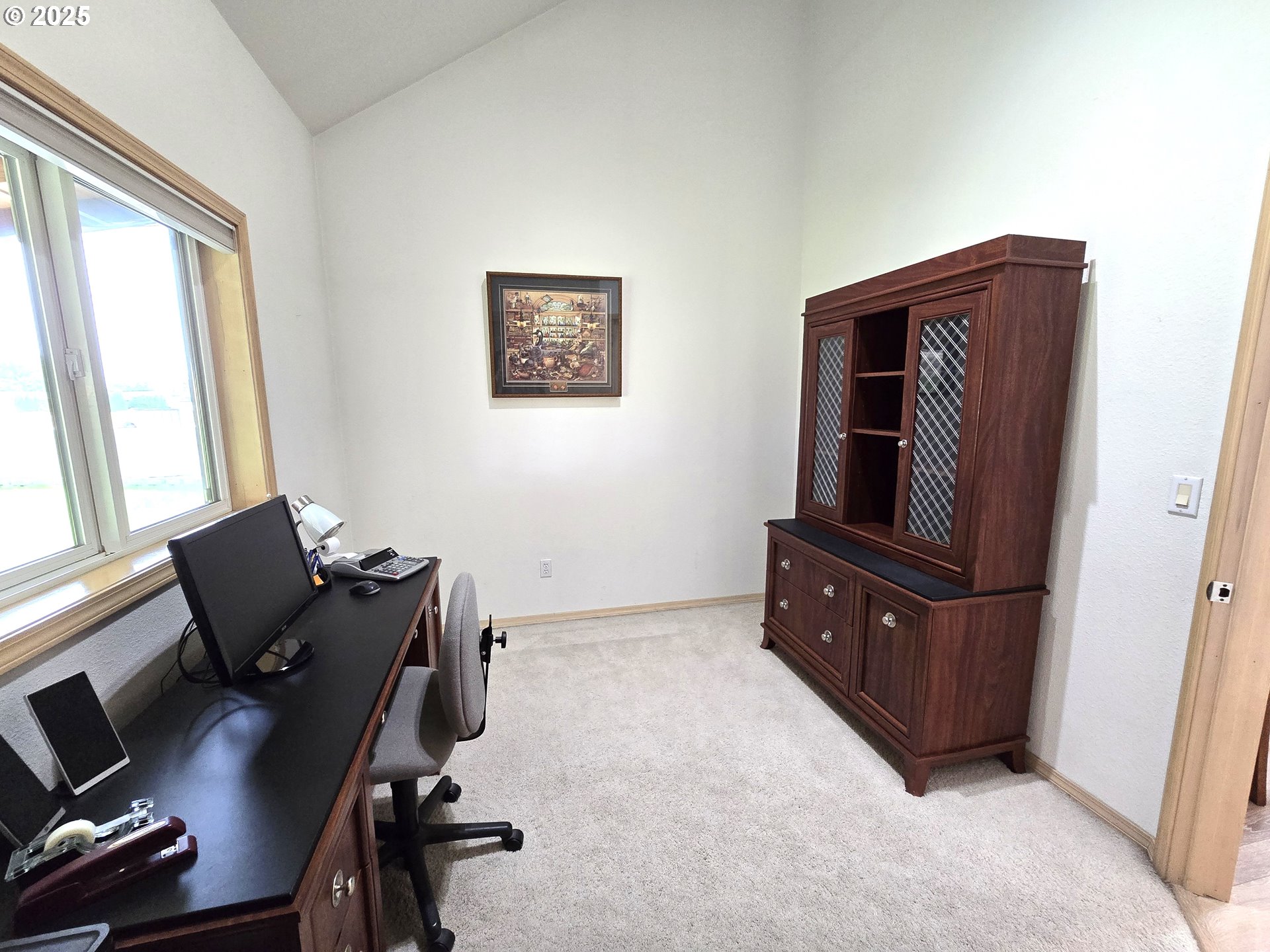 80393 Zimmer Lane Hermiston, OR 97838 - Photo 13 of 46 a view of workspace with wooden floor and windows
