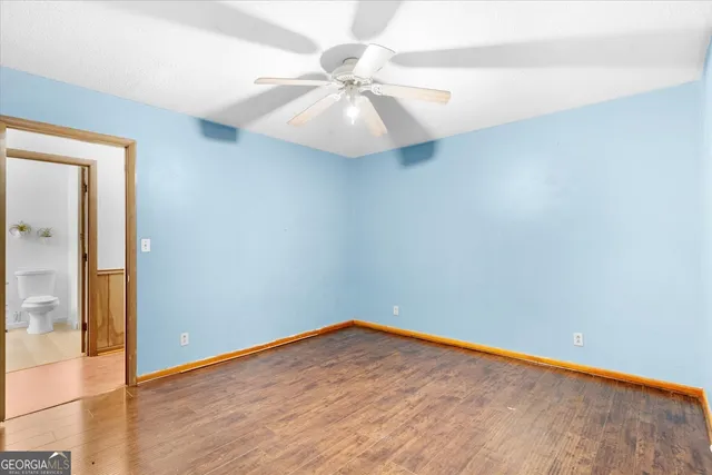 wooden floor in an empty room