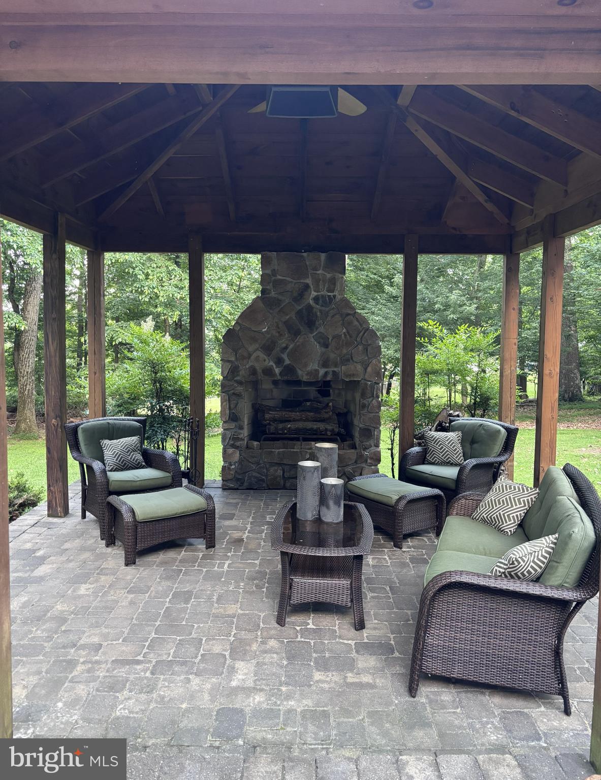 15058 Frederick Road Woodbine, MD 21797 - Photo 5 of 5 Outdoor Fireplace