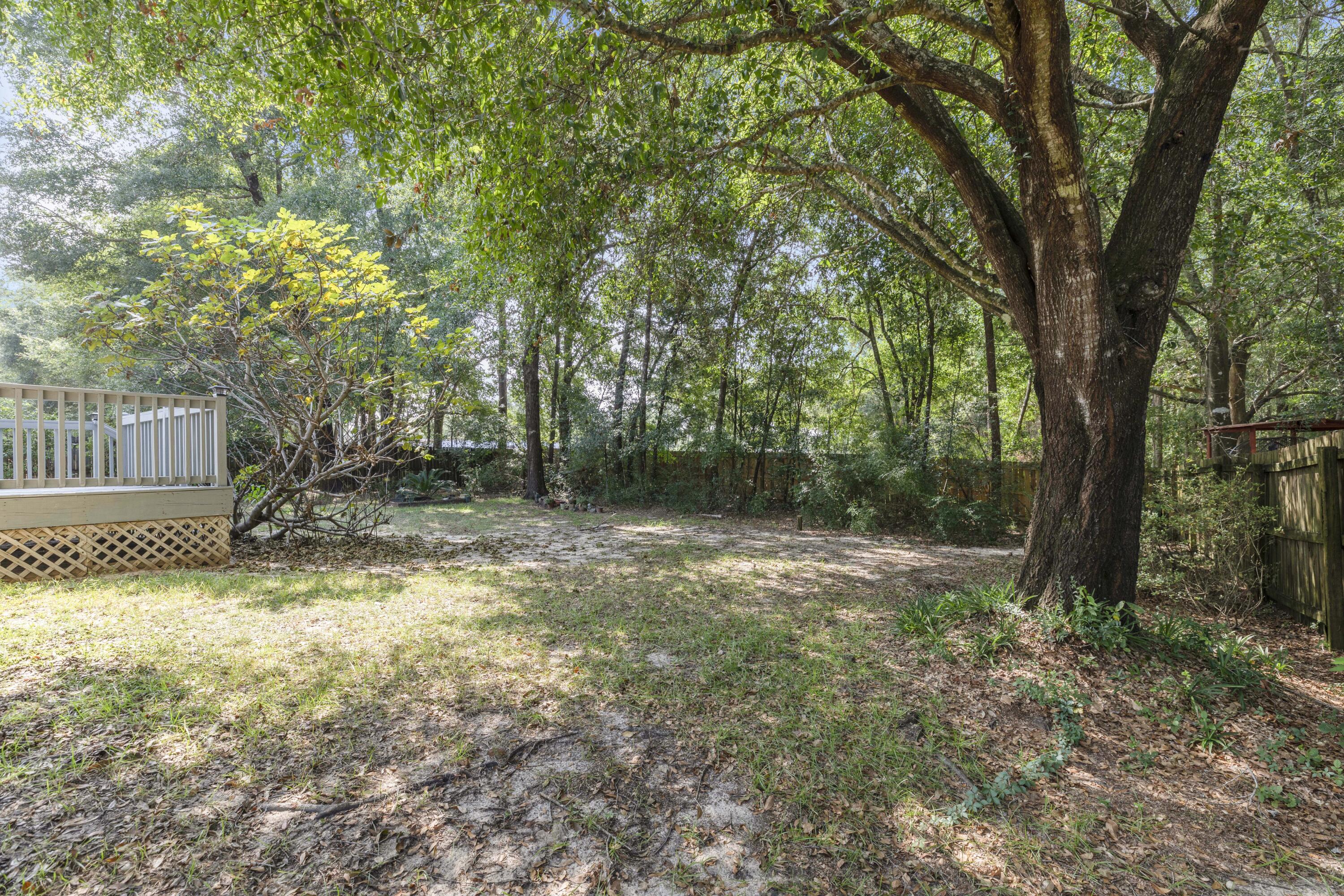 2864 Soles Lane Crestview, FL 32539 - Photo 8 of 32 a view of a yard with a tree