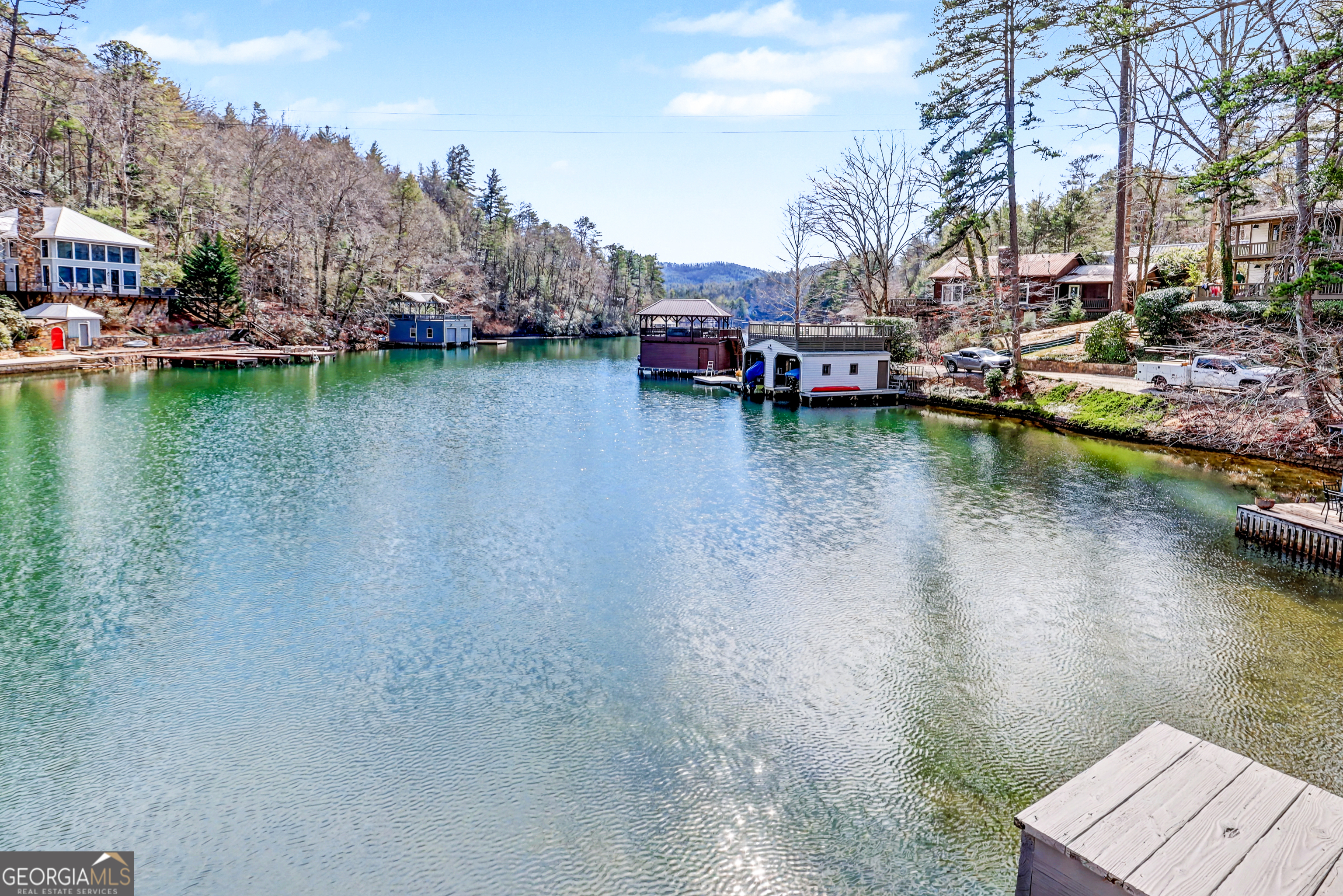 336 Fulton Road Tiger, GA 30576 - Photo 12 of 52 a view of a lake with houses