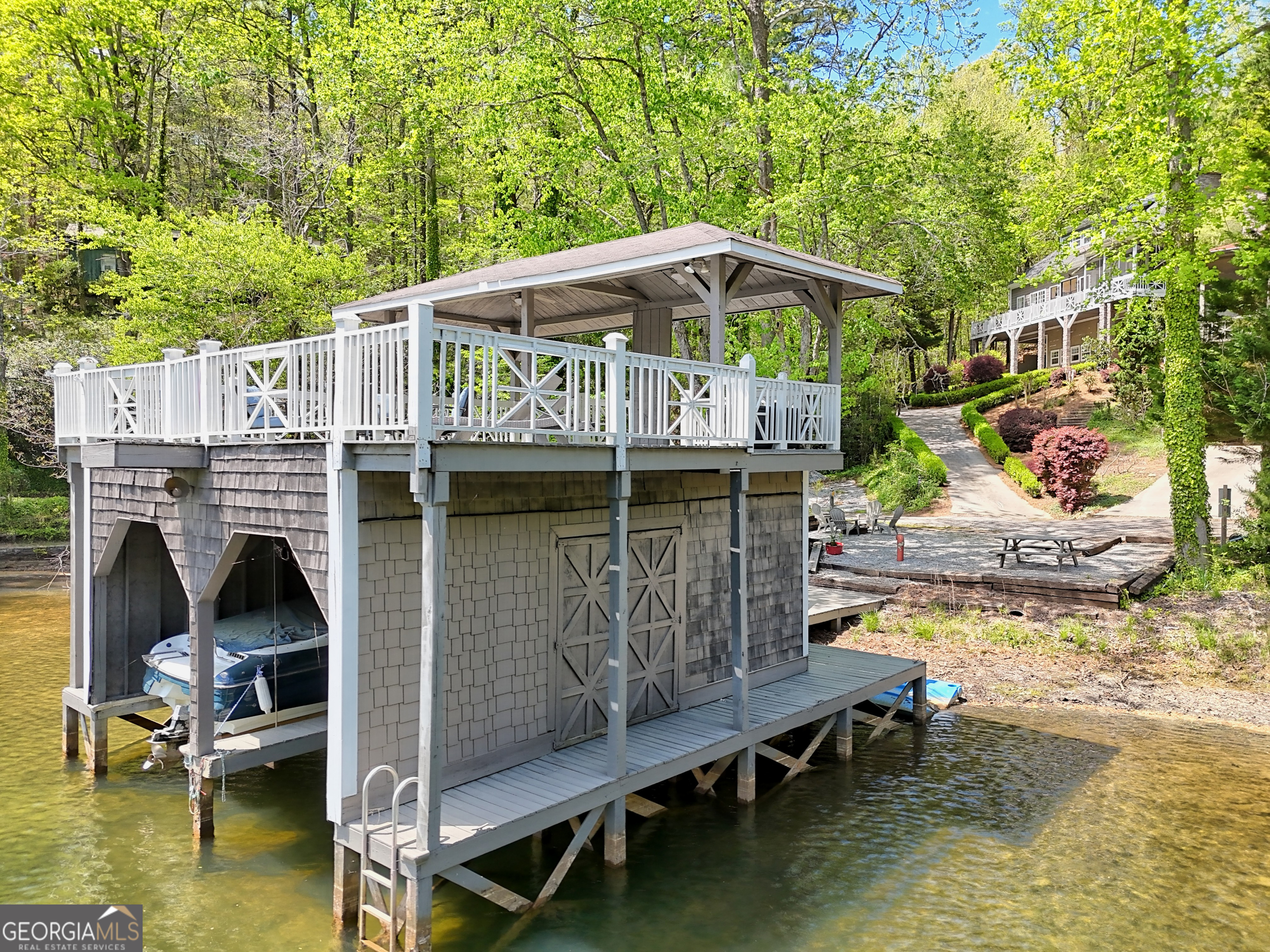 336 Fulton Road Tiger, GA 30576 - Photo 14 of 52 a small pool covered with tall trees