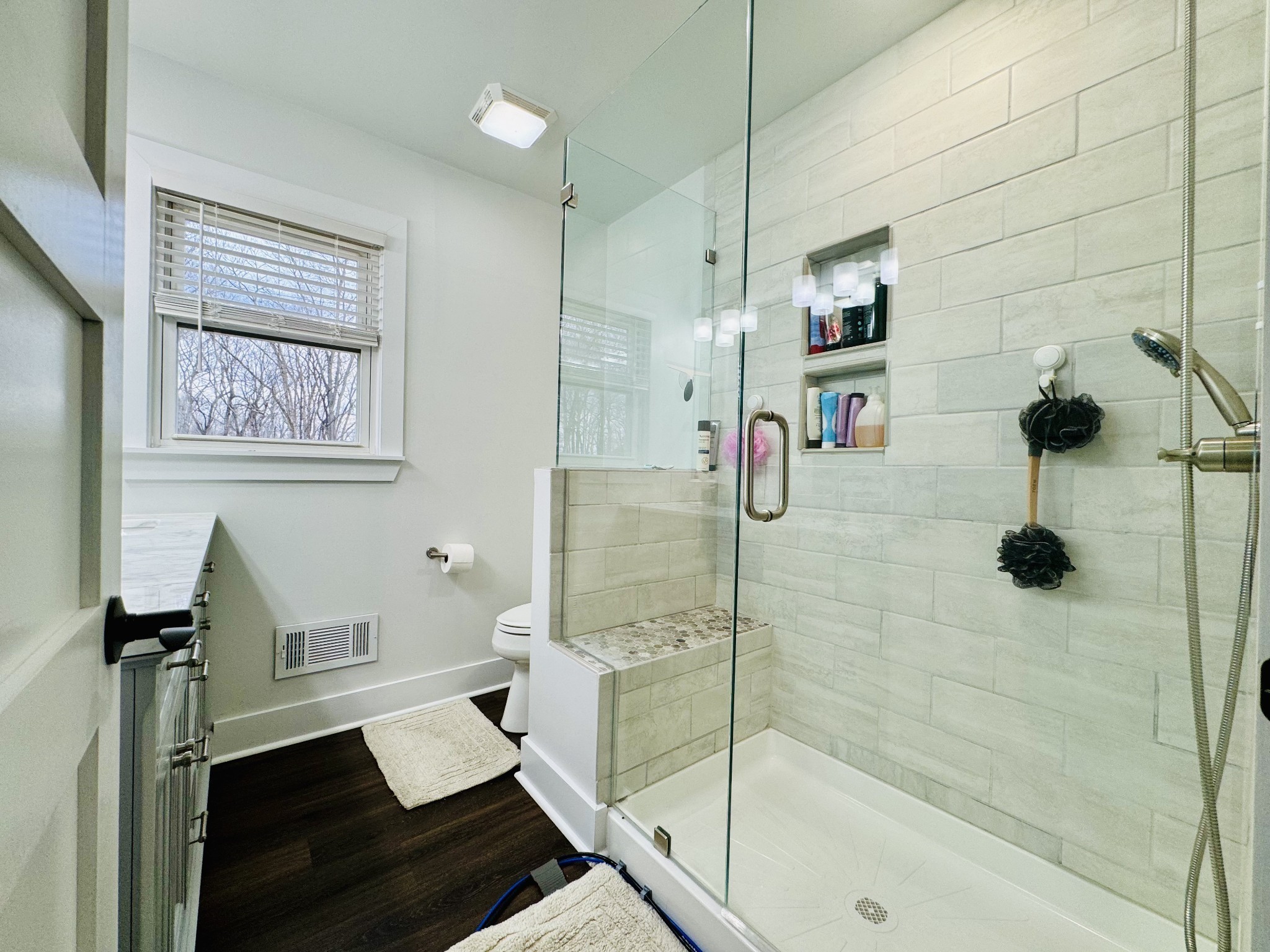 1175 Rock Church Road Dickson, TN 37055 - Photo 29 of 60 a bathroom with a bathtub and a shower