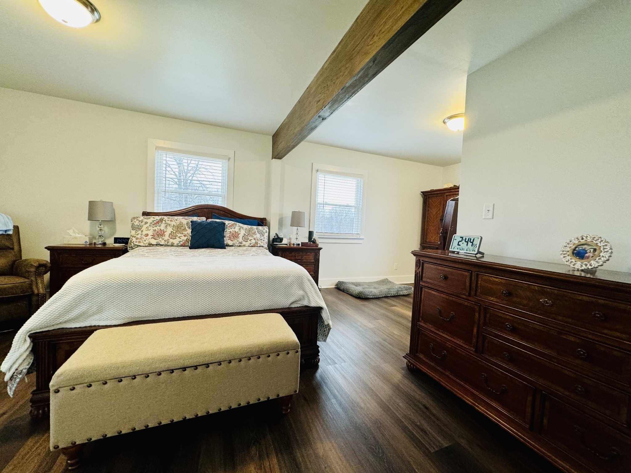 1175 Rock Church Road Dickson, TN 37055 - Photo 31 of 60 a spacious bedroom with a bed and window
