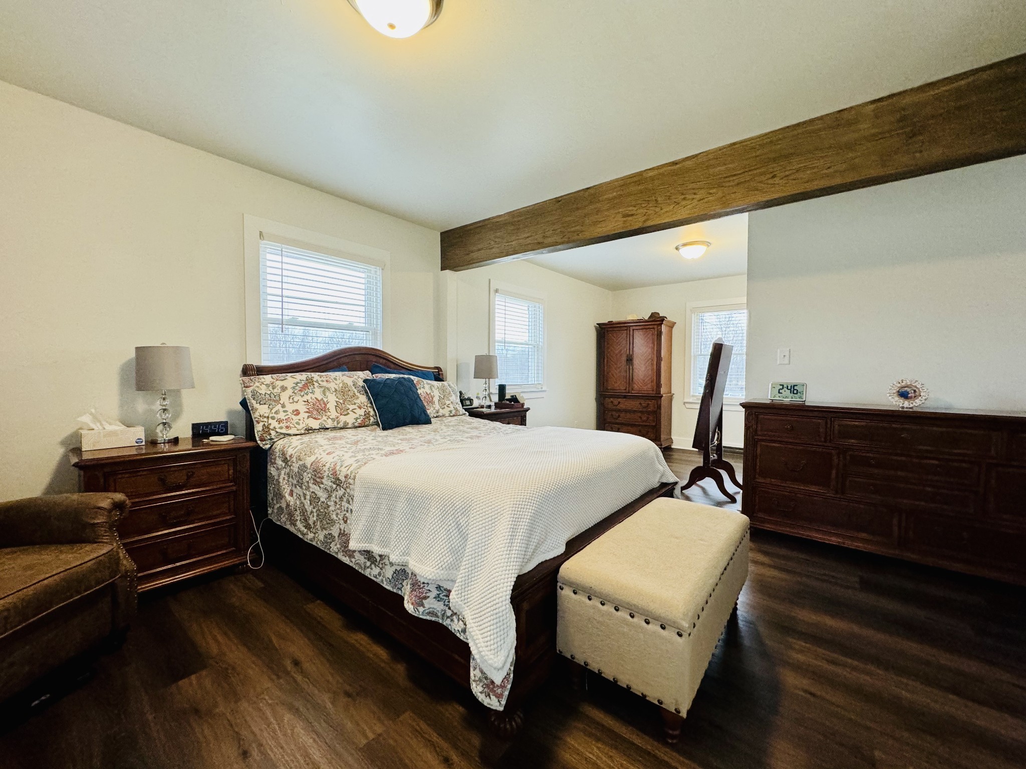 1175 Rock Church Road Dickson, TN 37055 - Photo 34 of 60 a bedroom with bed and window