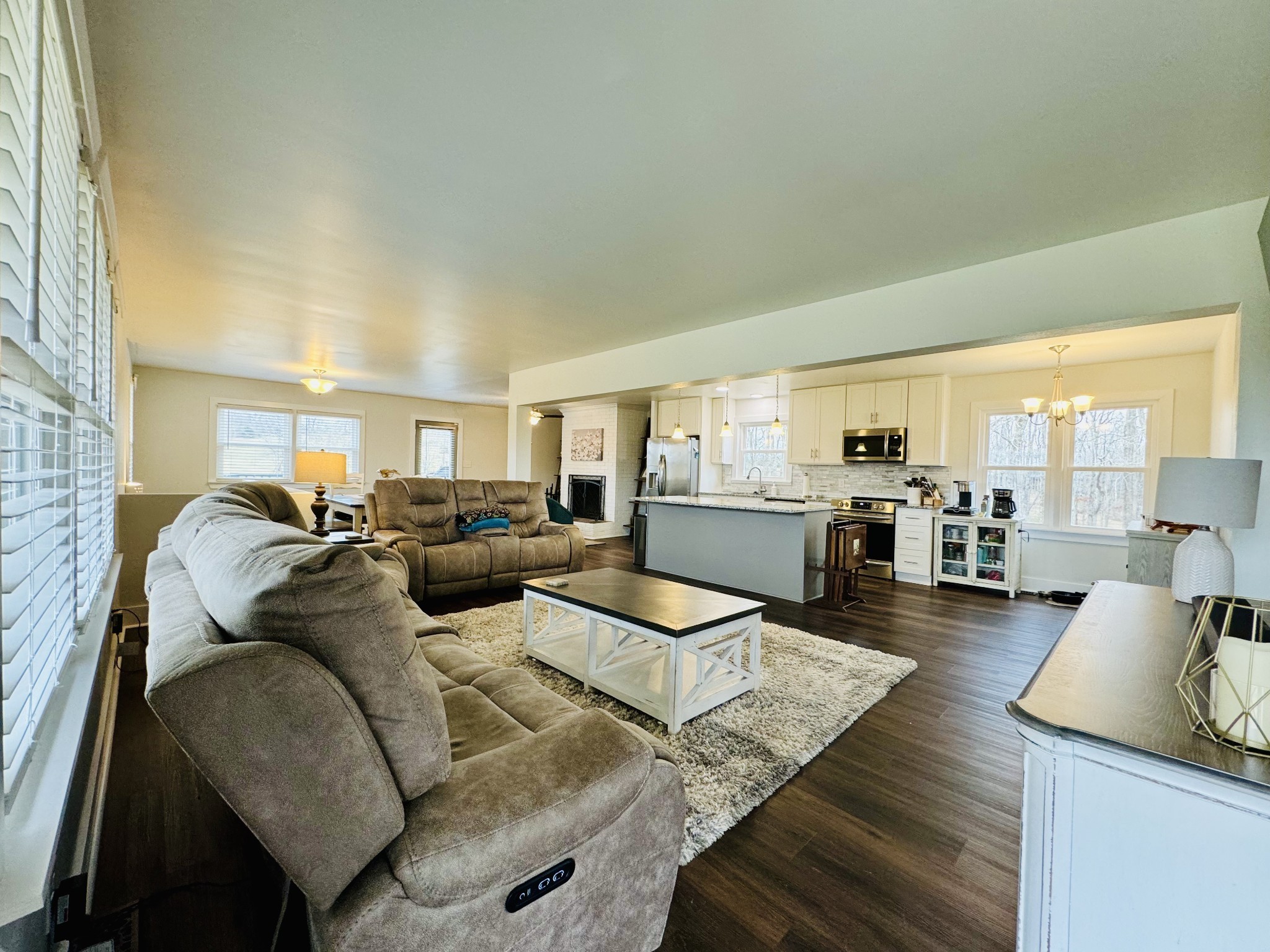 1175 Rock Church Road Dickson, TN 37055 - Photo 60 of 60 a living room with furniture and view of kitchen